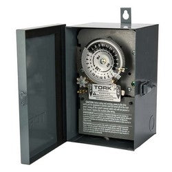 NSI Industries 7300 | 24 Hour Skip A Day Time Switch, 40A, 120V, 3PST, Indoor/Outdoor Metal Enclosure