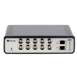 NVT Phybridge NV-EC-10 | 10-port Ethernet Over Coax Long Reach Poe+ Unmanaged Switch