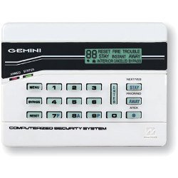 Napco Security Systems GEM-K4 | Zone Hybrid Control Keypad, Digital/Icon, Menu Driven