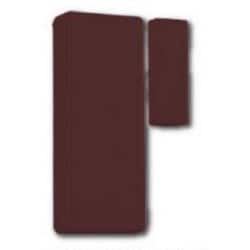 Napco Security Systems GEM-TRANSLP-BRN | Wireless Windo With Door Transmitter, Magnet Mount, Pl2032 Lithium Battery, 1" Width X 0.4" Depth X 2.5" Height, Brown