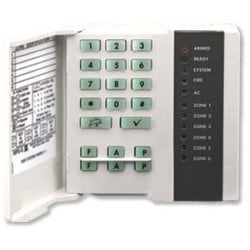 Napco Security Systems XP-400/4 | Wireless Hybrid Control, 4-Zone, With (4) Rpx4 Backlit Led Keypad