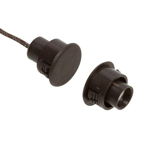 Nascom N1178CB/STDD | Door Contact Set, Adhesive Mount, Recessed Mount, Closed/Open Loop, DPDT
