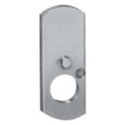 National Cabinet Lock C7102-2C | Lock Cam, Pin Tumbler, Straight, Right Hand Door, 1-1/4" Length x 0.625" Width x 0.095" Thickness, Zinc Plated