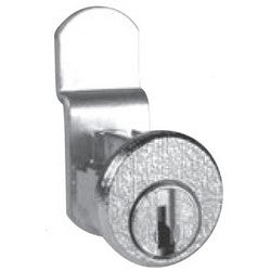 National Cabinet Lock C8711 | Mailbox Door Lock, Pin Tumbler, Cam Turn, 90 Degree Counter Clockwise, Up Locked, 1-9/32" Length Cam, For Bommer Industry