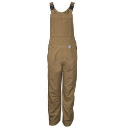 National Safety Apparel BIB6DCM34X30 | DRIFIRE Flame Resistant Unlined Bib Overall, 34 x 30, Brown