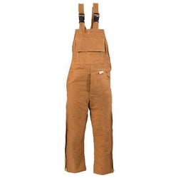 National Safety Apparel C45UMMQLGRG | National Safety Apparel Flame Resistant Bib Overall, L, Brown