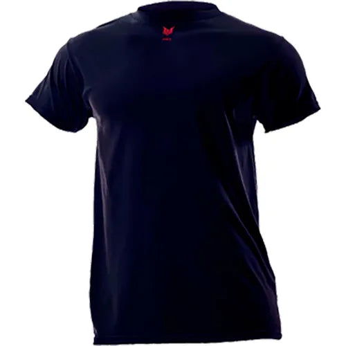 National Safety Apparel DF2-CM-446TS-NB-SM | DRIFIRE Lightweight Flame Resistant T-Shirt, S, Navy Blue