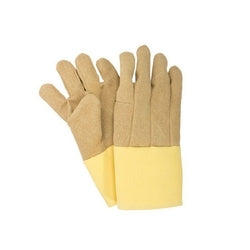 National Safety Apparel G64PBVB07214 | CARBON ARMOUR PBI Glove With Goldenbest Cuff, Brown, Large