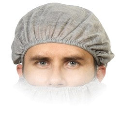 National Safety Apparel H01NYHN | National Safety Apparel Flame Resistant Hairnet, OSFM, Gray