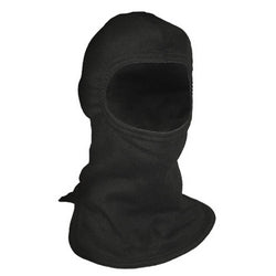 National Safety Apparel H25CX | CARBON ARMOUR Flame Resistant Balaclava with Wide Face Opening, OSFM, Black