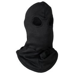 National Safety Apparel H49CX | CARBON ARMOUR Triple Layer Flame Resistant Balaclava OSFM, Black