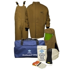 National Safety Apparel KIT4SC100MD11 | Enespro ArcGuard KIT4SC100 MD11 100 cal/cm2 Arc Flash Kit, MD, Glove Size 11