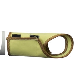 National Safety Apparel S04KV018X4 | CutGuard Kevlar Twill Wrist Cuff, S, Yellow