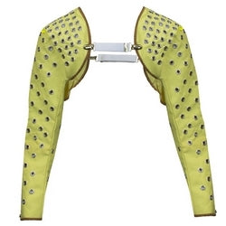 National Safety Apparel S30KV27 | CutGuard 27" Kevlar Twill Shoulder Cape Sleeve, Yellow