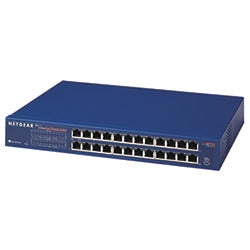 Netgear JGS524 | 24-port 10/100/1000BASE-T Unmanaged Rack-mount Switch