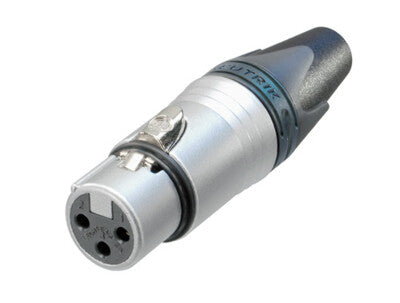 Neutrik NC3FXX-HE | Cable Connector, Female, Cable Outside Diameter 3.5 to 8.0mm, XLR