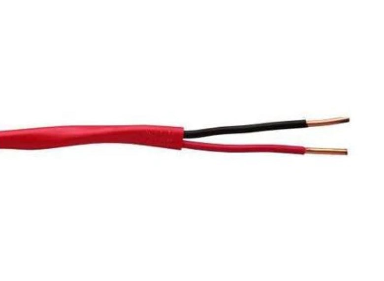 Northern N1802-7018-0310 | FPLP Alarm Cable, 18-2C, Solid BC, PVC Unshielded, CMP, Red, 1000 ft. Box