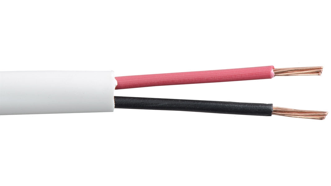 Northern N2202-1008-0110 | FPLR Alarm Cable, 22-2C, Str BC, PVC Unshielded, CMR, White, 1000 ft. Box