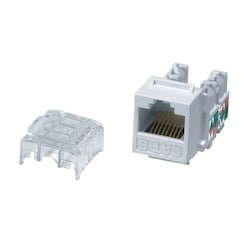 Northern NJK6PR | Cat 6 Jack Purple Standard 90, Purple