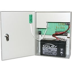 Northern Video DC9C10AULBB | Intrusion Detection Module, 12Vdc Pwr Supply With Opt, Battery Backup, 9Ch, 10Amp Ptz Fuse, Ul