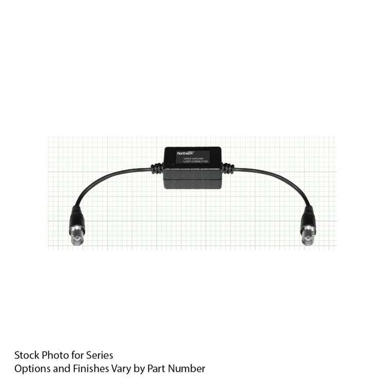 Northern Video HDGLC | Video Ground Loop Corrector, 600 Volt Dc, 2.4" Width X 0.9" Depth X 1.2" Height, 100 Milli Ohm Resistance, 0 To 3 Db At 10 Megahertz, Bnc Male To Bnc Female