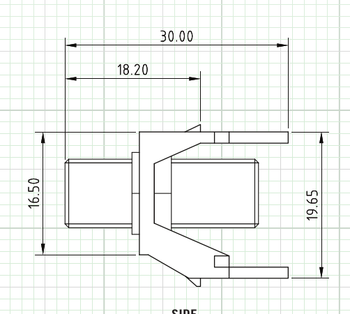 Northern NFKY1GHZWH | F Keystone Insert 1Mhz White, Fmale F-Connector Insert, White
