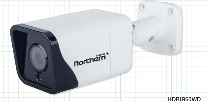 Northern Video HDBIR60WD | Tvi/Cvi/Ahd/960H 1080P Bullet, 2.8Mm, True Wdr,690', 12Vdc, Ip67 - White