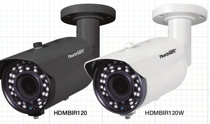 Northern Video HDMBIR120 | Tvi/Cvi/Ahd/960H 1080P Bullet Cam 2.8-12Mm, 120' Ir - Gray