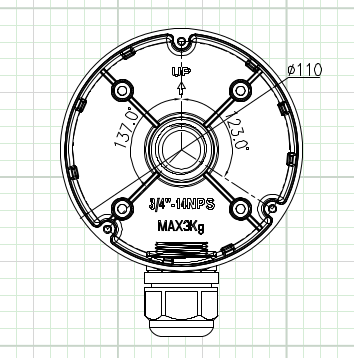 Northern Video N2JB5 | N2 Series Junction Box: N2Ip4Afd, Hdafdir90Wd, Hdafdir90Inwd