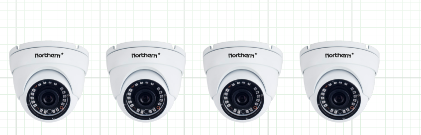 Northern Video N2NVR4KIT4C | N2 Series 4Ch Ip Kit With 4Ch 2Tb, Nvr And 4X 4Mp Eyeball Cameras