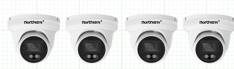 Northern Video N3NVR4KIT4C | N3 Series 4Ch Nvr Kit With 4Ch 2Tb Nvr And 4X 2.8Mm 4Mp Eyeball Cameras