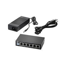 Novanex POE4SWITCH | PoE Switch, 4-Port, RJ45, Wall Mount