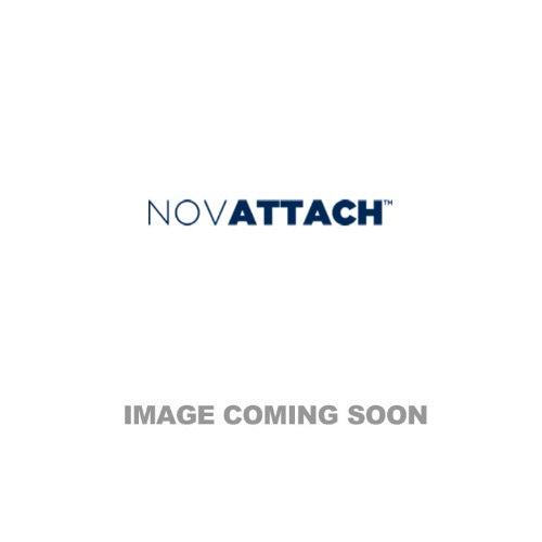 Novattach Inc EMT-W-04 | Mounting Pipe, Aluminum, OD x L, 1.5 in. x 4 ft., White