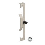 Nvent Caddy 4Z4S | Multi-Function Clip, 1/4"-3/8" Rod, #12-#8 Wire, 1/8"-7/16" Flange, 1/4" Screw