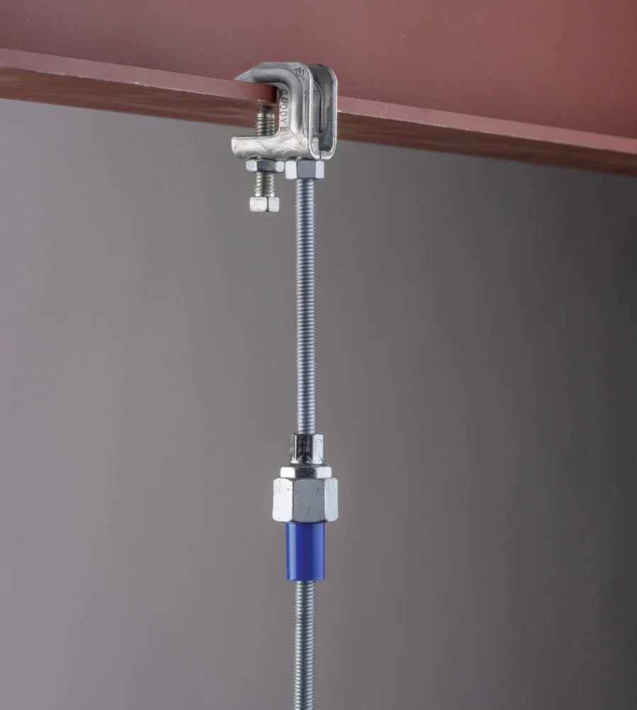 Nvent Caddy CRLC37L1 | Rod Lock Coupler with Rod, 3/8" Rod