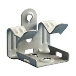 Nvent Caddy M58 | Hammer-On Flange Clip, Bottom Mount, Spring Steel, 5/16"-1/2" Flange