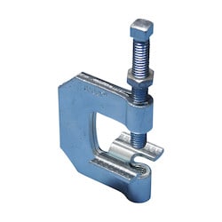 Nvent Caddy 200RS375 | C-Clamp For Strut And Rod, 3/8" Rod, 5/8" Max Flange