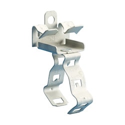 Nvent Caddy 24M58 | Em-M Conduit/Pipe To Flange Clip, Spring Steel, Armour, 1 1/2" Emt, 5/16"-1/2" Flange