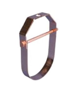 Nvent Caddy 4020100CP | 402 Clevis Hanger For Copper Tube, Light Duty, 1" Pipe, 1.125" Od, 3/8" Rod
