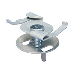 Nvent Caddy 4G1615 | 4G16 Twist Clip With Wing Nut, Spring Steel, Armour, 1.5" Screw