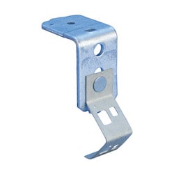 Nvent Caddy 708AFAB3 | Push Install Rod/Wire Hanger With Pin Driven Angle Bracket, 1/4" Rod, #8 Wire