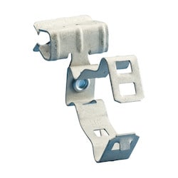 Nvent Caddy 812M24SM | H-Msm Conduit/Pipe To Flange Clip, Side Mount, Spring Steel, 1/2", 3/4" Emt, 1/8"-1/4" Flange