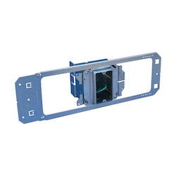 Nvent Caddy A1BF1G | All-In-One Between-Stud With Removable Mud Ring, Single Box, 1 Gang, With Ground, 5/8" Drywall, 3 5/8"