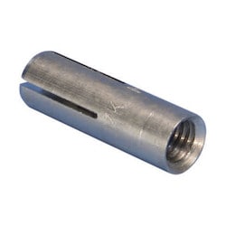 Nvent Caddy CA0037EG | Drop-In Anchor, Steel, Eg, 3/8" Hole, 1.563"