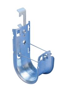 Nvent Caddy CAT32HPWH4Z34 | Cat HP J-Hook With Multi-Function Clip, White, 2" Diameter, 1/4" Rod, #12-#8 Wire