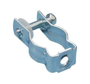 Nvent Caddy CD4B37 | Bolt Close Conduit/Pipe Clamp, Steel, 1 1/2" Rigid/Pipe, 3/8" Hole