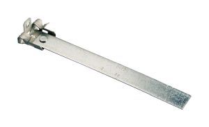 Nvent Caddy CM912S | Hammer-On Flange Clip, Bottom Mount With Retainer, 9/16"-3/4" Flange, 13" Strap