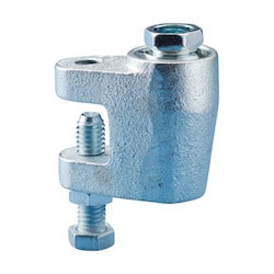 Nvent Caddy CRLB50EG | Rod Lock Beam Clamp, Thick Flange, 1/2" Rod, 0.375"-0.75" Flange