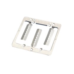 Nvent Caddy MPLS2 | Low Voltage Mounting Plate With Screws, 2 Gang