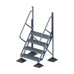 Nvent Caddy PCL50S6 | Pyramid Crossover Ladder, 50, 60" Walkway Height, 6 Steps